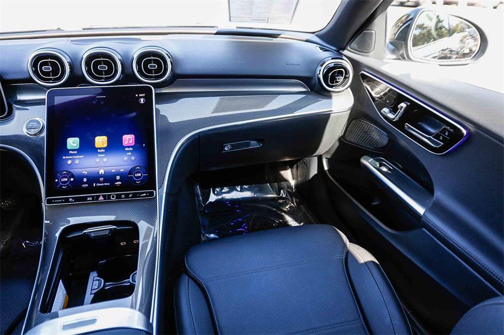 used 2025 Mercedes-Benz C-Class car, priced at $38,400