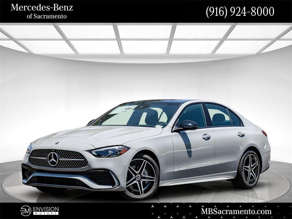 new 2025 Mercedes-Benz C-Class car, priced at $57,980