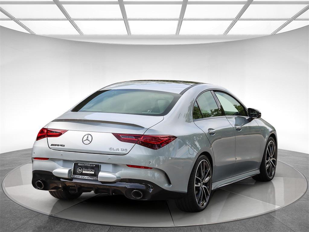 new 2025 Mercedes-Benz AMG CLA 35 car, priced at $61,035