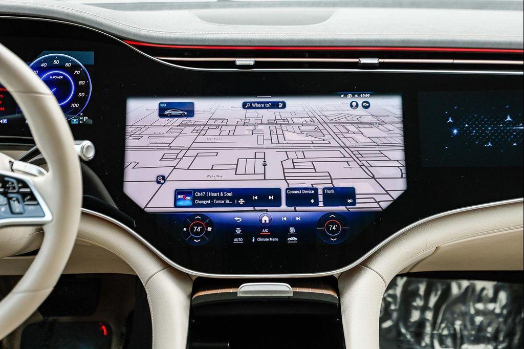 used 2023 Mercedes-Benz EQS 580 car, priced at $59,995