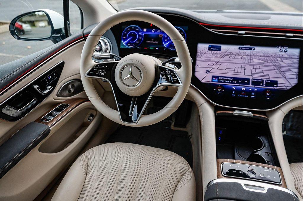 used 2023 Mercedes-Benz EQS 580 car, priced at $59,995