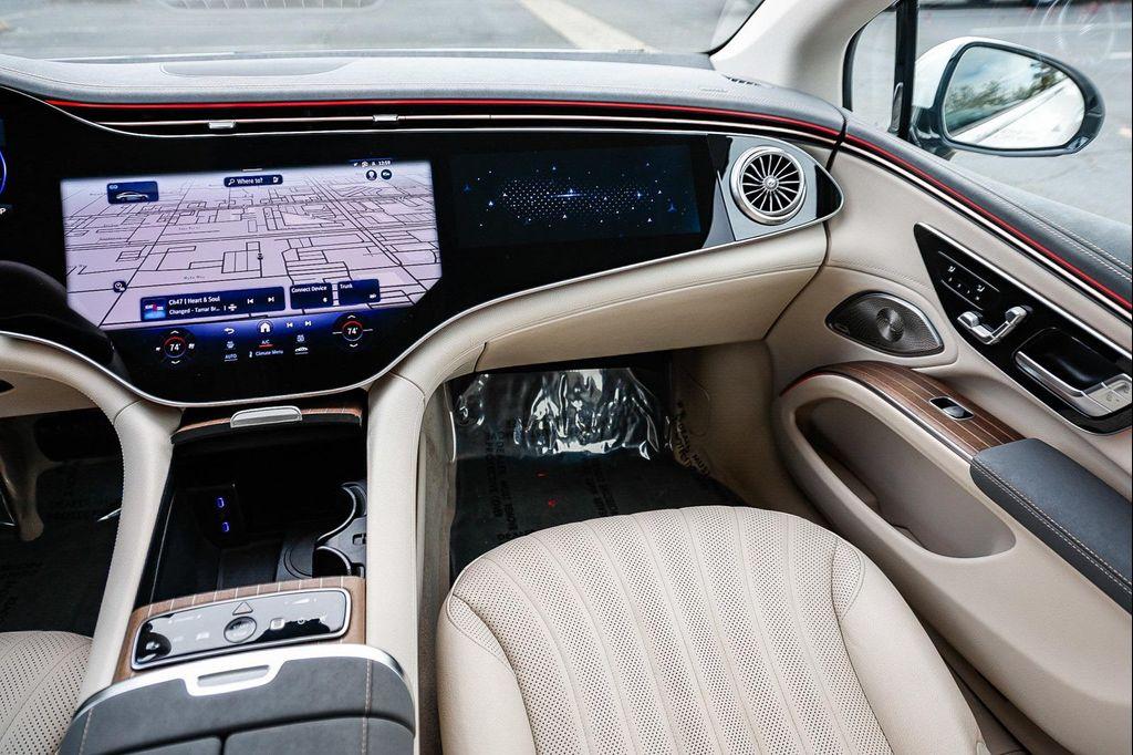 used 2023 Mercedes-Benz EQS 580 car, priced at $59,995