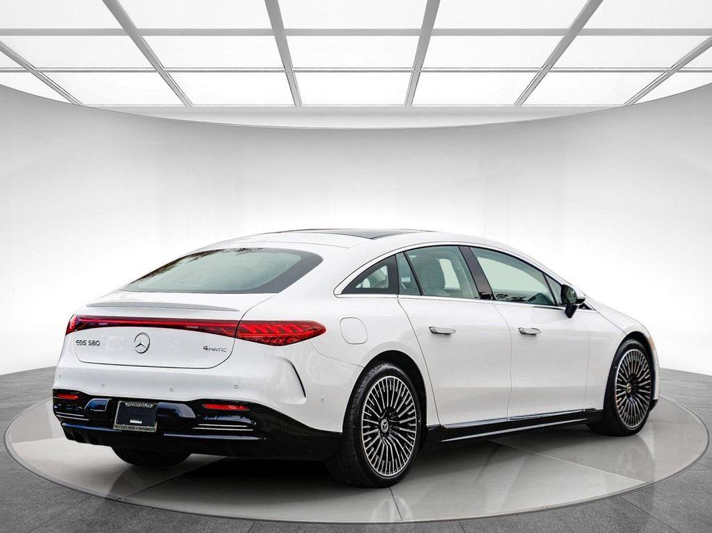 used 2023 Mercedes-Benz EQS 580 car, priced at $59,995