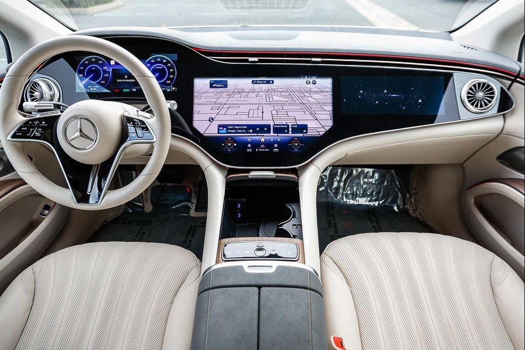 used 2023 Mercedes-Benz EQS 580 car, priced at $59,995