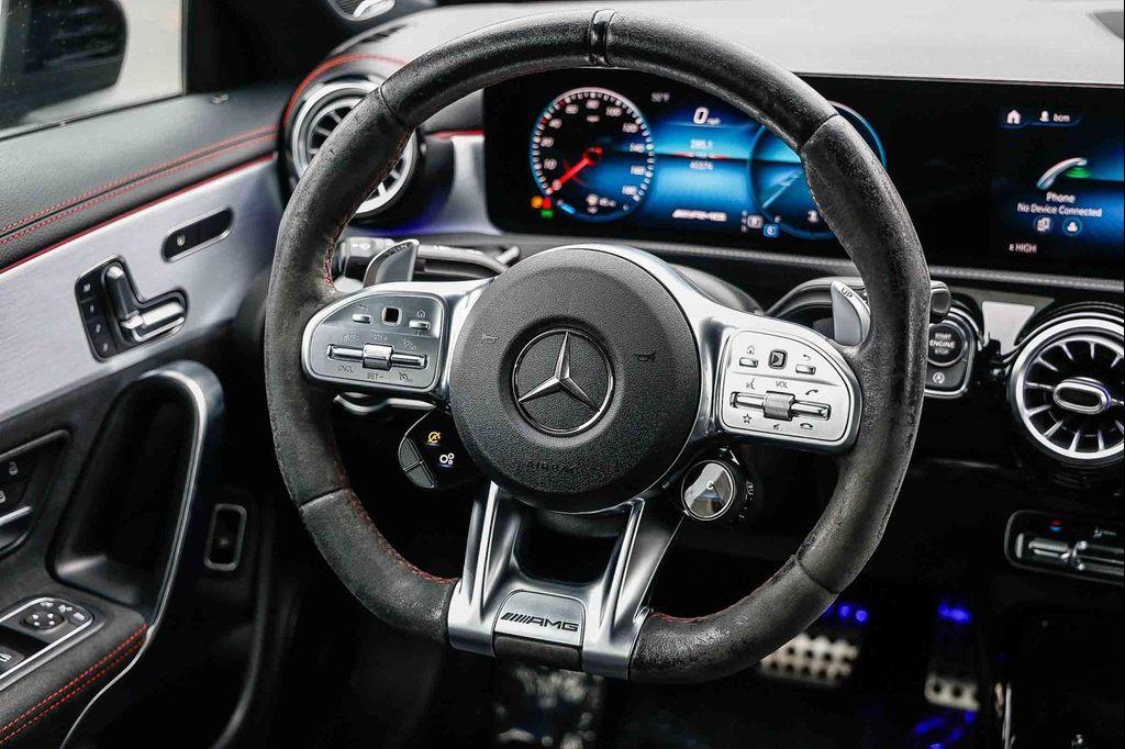 used 2021 Mercedes-Benz AMG CLA 35 car, priced at $33,920