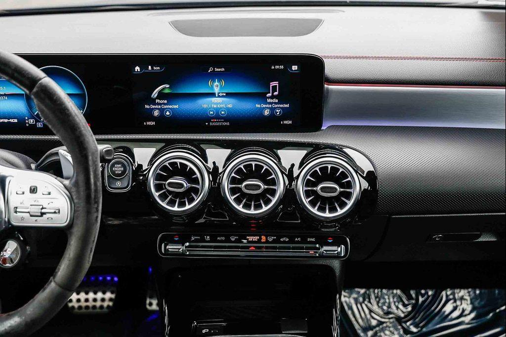 used 2021 Mercedes-Benz AMG CLA 35 car, priced at $33,920