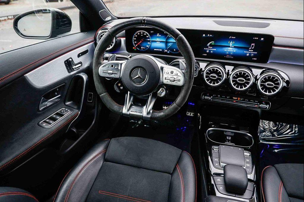 used 2021 Mercedes-Benz AMG CLA 35 car, priced at $33,920