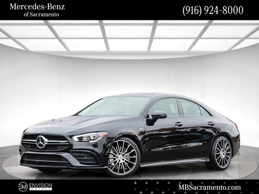 used 2021 Mercedes-Benz AMG CLA 35 car, priced at $33,920