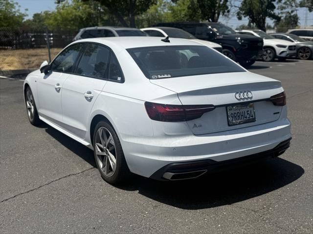 used 2025 Audi A4 car, priced at $36,495
