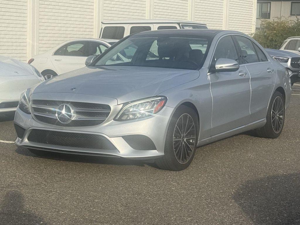 used 2021 Mercedes-Benz C-Class car, priced at $29,995