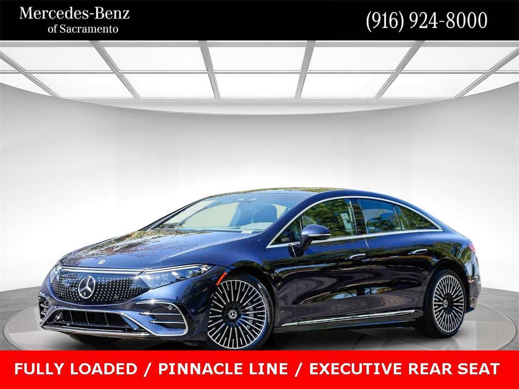 used 2023 Mercedes-Benz EQS 580 car, priced at $56,255