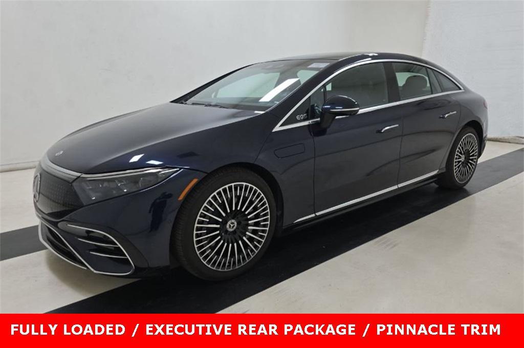 used 2023 Mercedes-Benz EQS 580 car, priced at $59,390