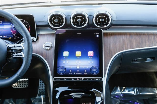 new 2025 Mercedes-Benz C-Class car, priced at $57,175