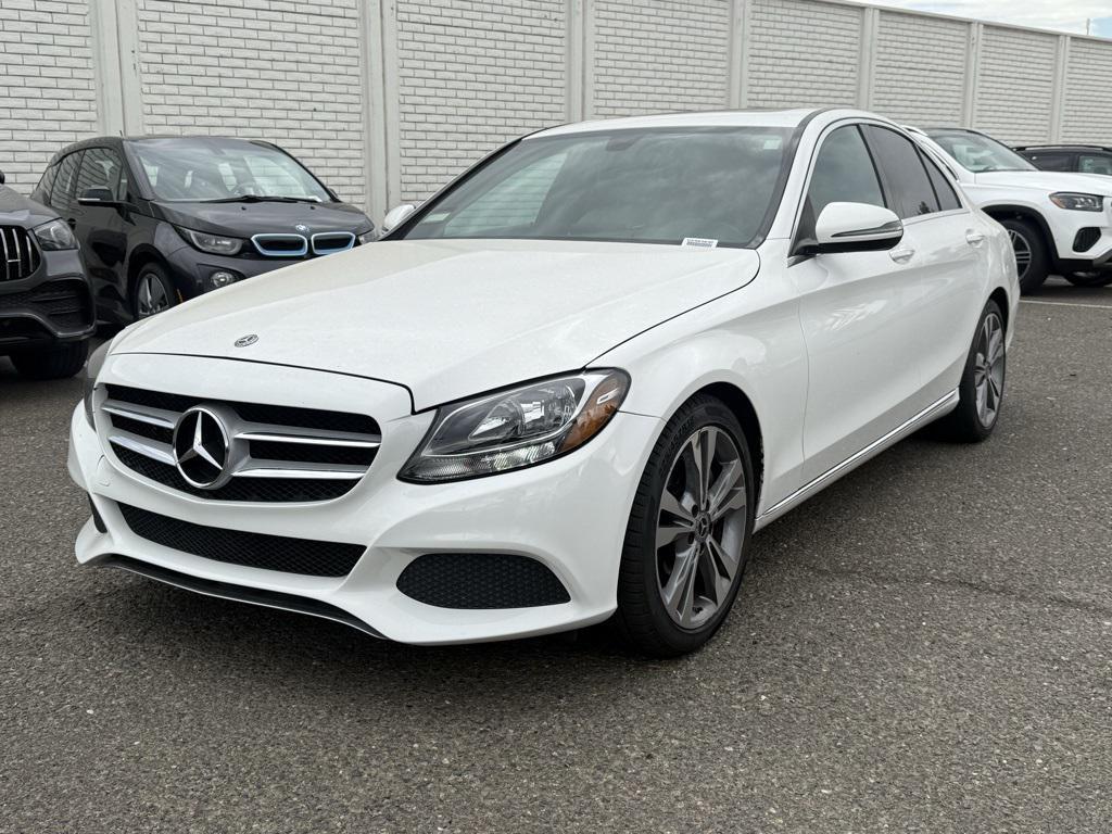 used 2018 Mercedes-Benz C-Class car, priced at $11,995