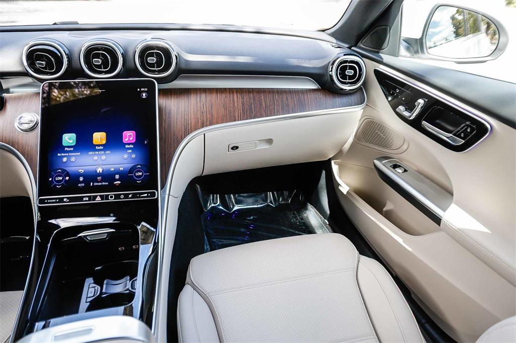 new 2025 Mercedes-Benz C-Class car, priced at $51,055