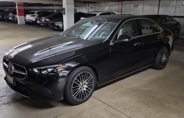 used 2023 Mercedes-Benz C-Class car, priced at $35,995
