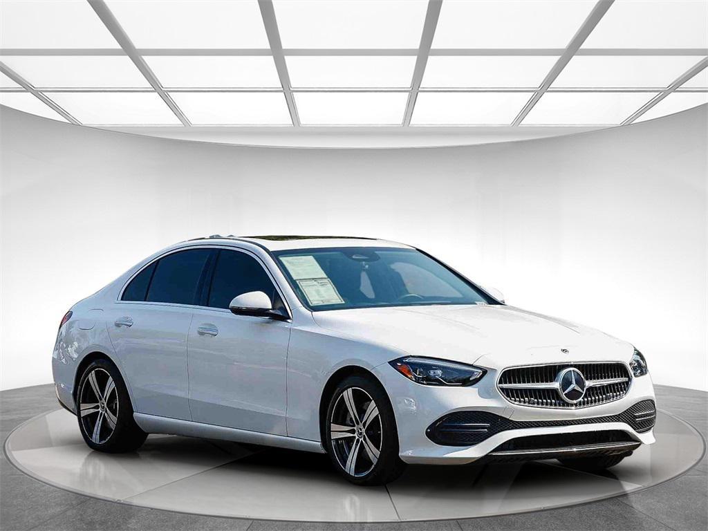 used 2022 Mercedes-Benz C-Class car, priced at $33,995
