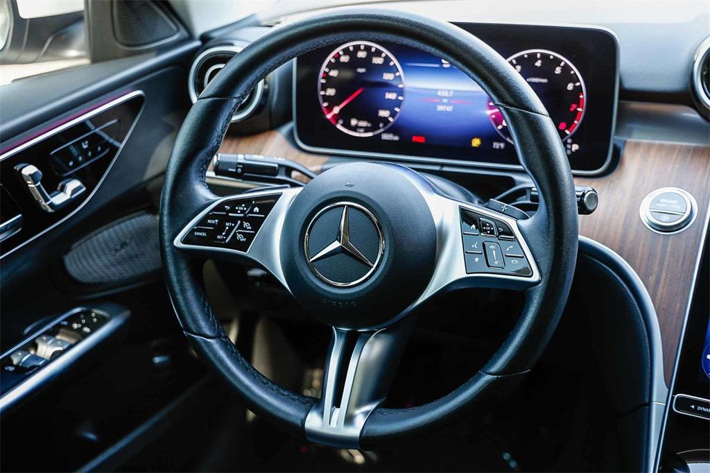 used 2022 Mercedes-Benz C-Class car, priced at $33,995