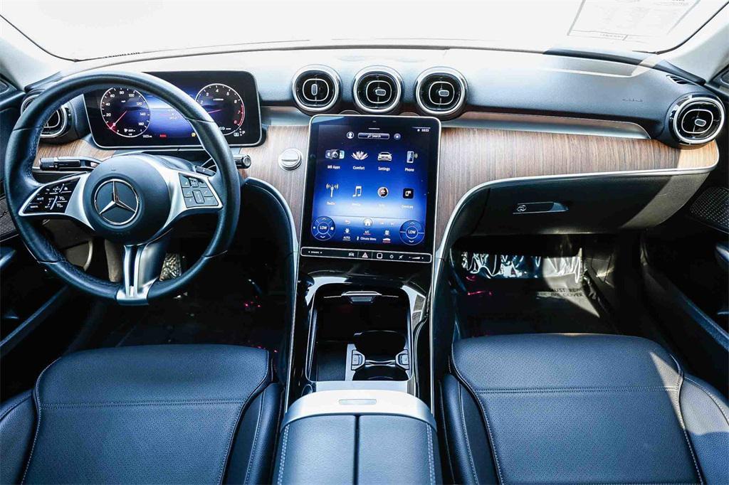 used 2022 Mercedes-Benz C-Class car, priced at $33,995