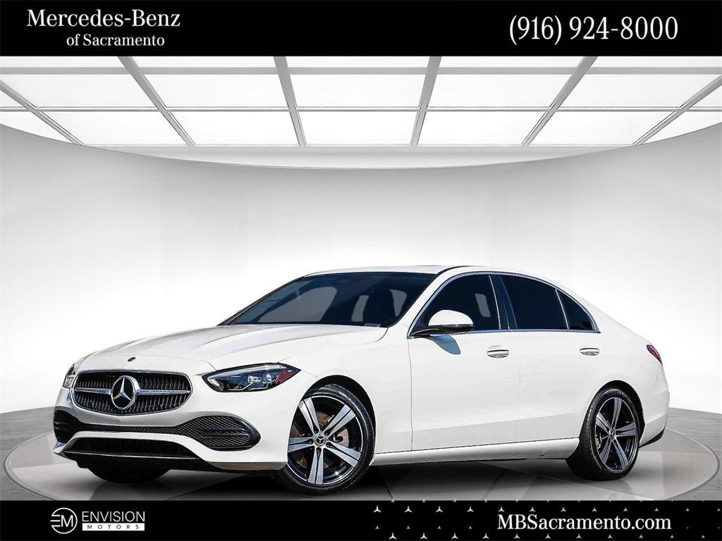 used 2022 Mercedes-Benz C-Class car, priced at $33,995
