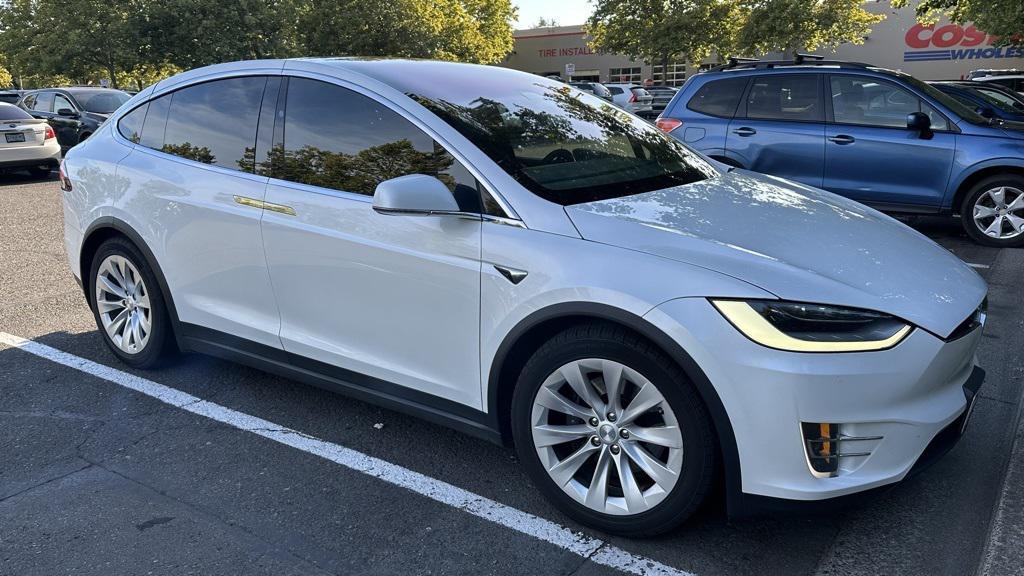 used 2020 Tesla Model X car, priced at $34,995