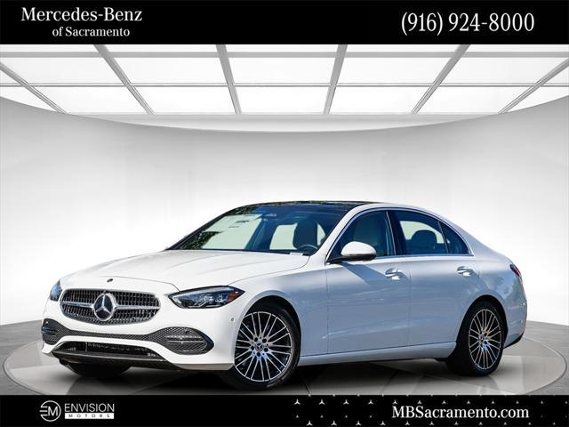 new 2025 Mercedes-Benz C-Class car, priced at $56,155