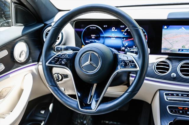 used 2022 Mercedes-Benz E-Class car, priced at $39,995
