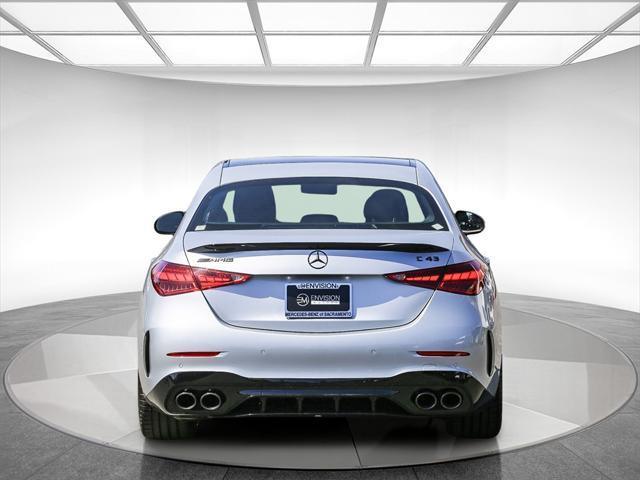 new 2024 Mercedes-Benz AMG C 43 car, priced at $80,045