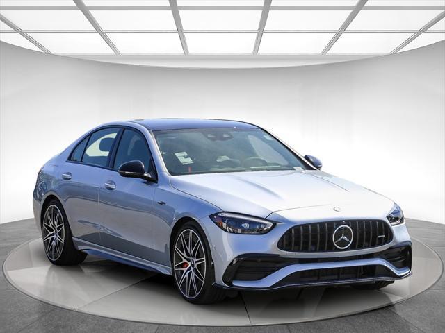 new 2024 Mercedes-Benz AMG C 43 car, priced at $80,045