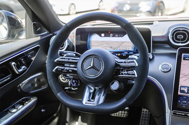 new 2024 Mercedes-Benz AMG C 43 car, priced at $80,045