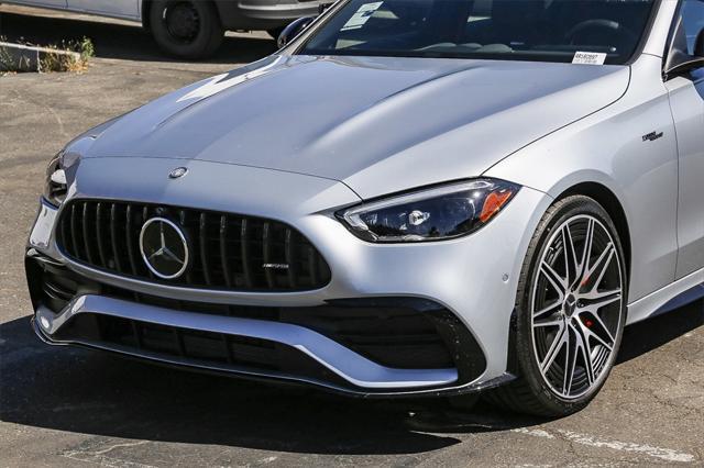 new 2024 Mercedes-Benz AMG C 43 car, priced at $80,045