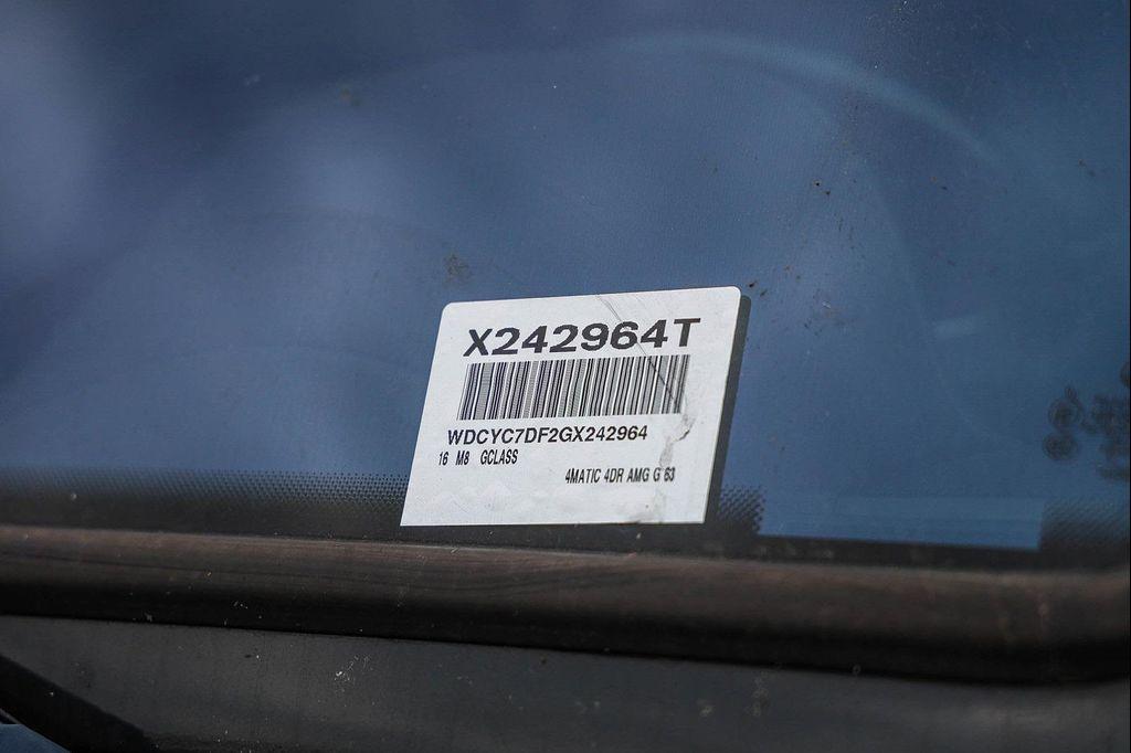 used 2016 Mercedes-Benz AMG G 63 car, priced at $65,225