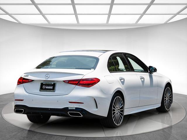 new 2025 Mercedes-Benz C-Class car, priced at $57,375