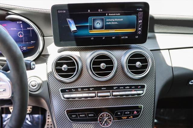 used 2023 Mercedes-Benz AMG C 63 car, priced at $85,844