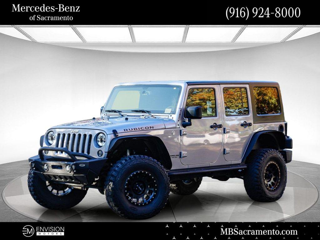 used 2015 Jeep Wrangler Unlimited car, priced at $21,595
