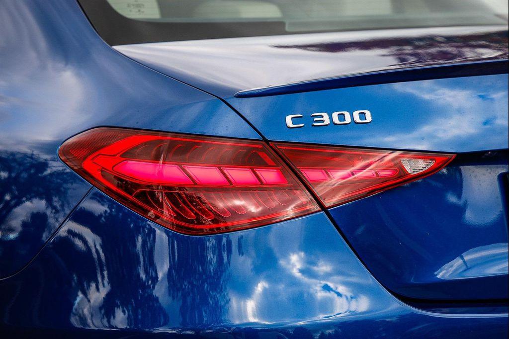 used 2022 Mercedes-Benz C-Class car, priced at $32,595