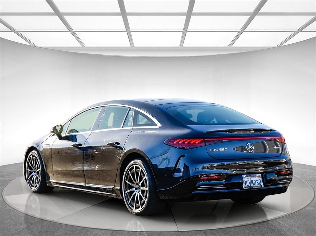 used 2022 Mercedes-Benz EQS 580 car, priced at $54,590