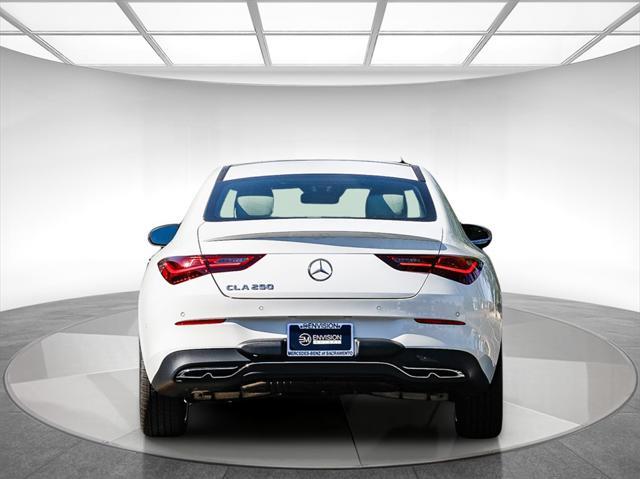 new 2025 Mercedes-Benz CLA 250 car, priced at $46,320