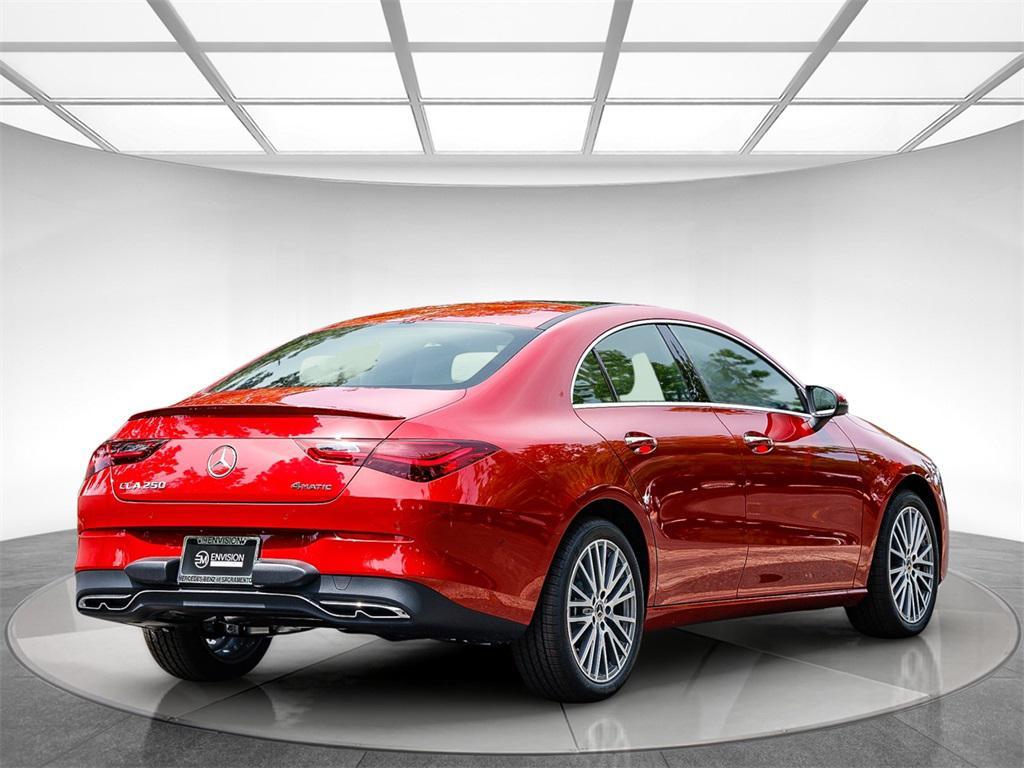 new 2025 Mercedes-Benz CLA 250 car, priced at $52,980