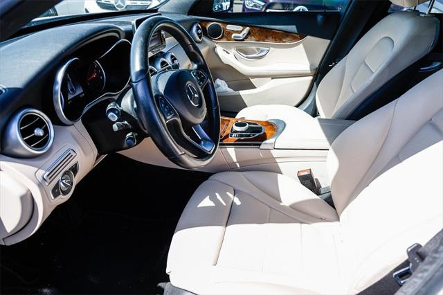 used 2018 Mercedes-Benz C-Class car, priced at $18,595