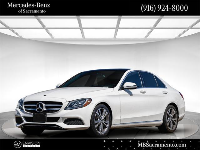 used 2018 Mercedes-Benz C-Class car, priced at $18,595