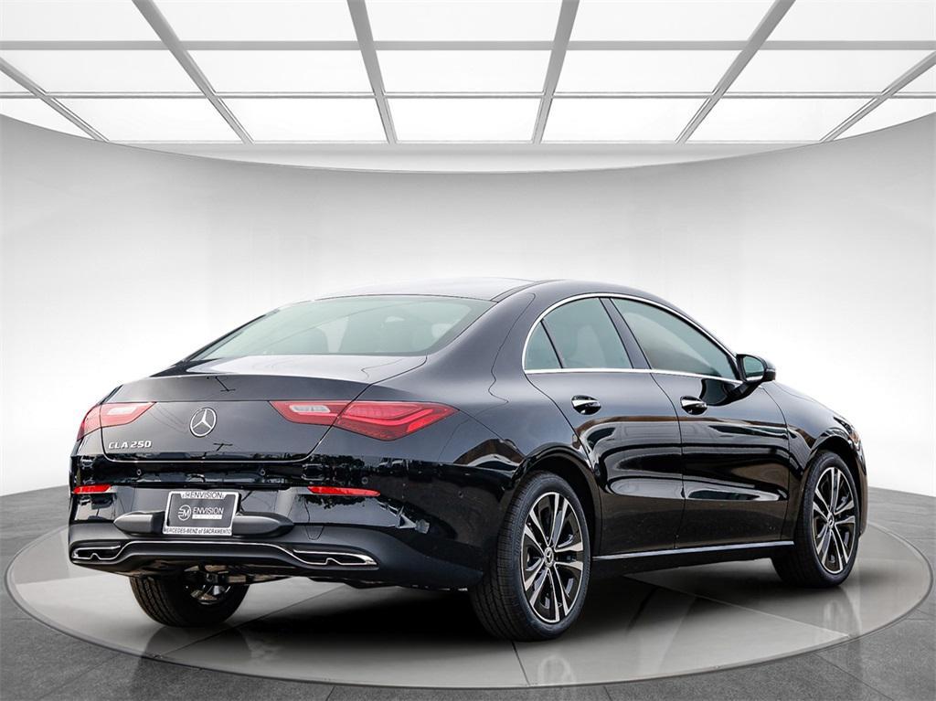 new 2025 Mercedes-Benz CLA 250 car, priced at $45,945