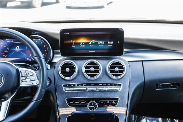 used 2021 Mercedes-Benz C-Class car, priced at $27,495