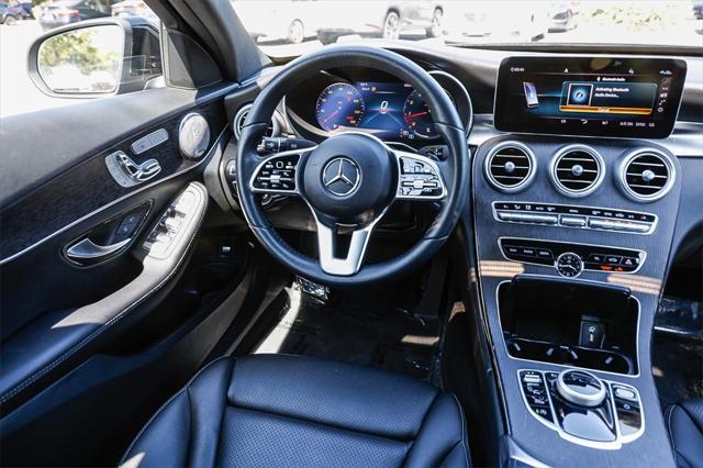 used 2021 Mercedes-Benz C-Class car, priced at $27,495