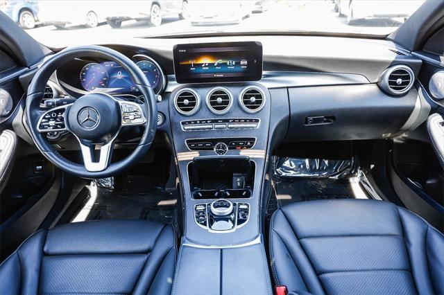 used 2021 Mercedes-Benz C-Class car, priced at $27,495