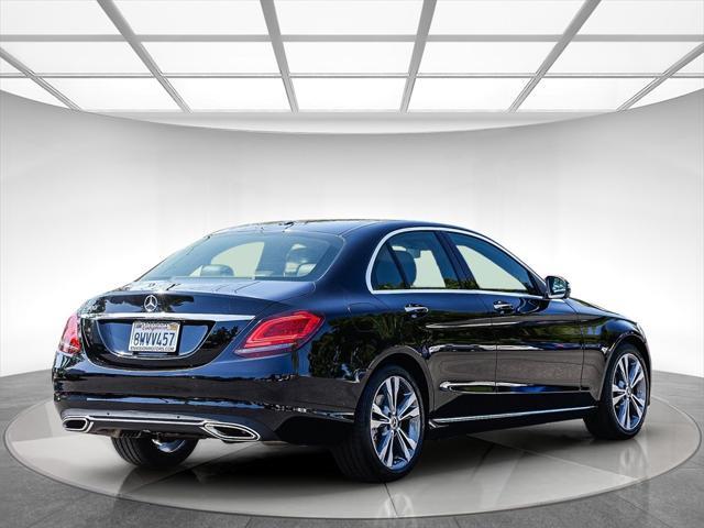 used 2021 Mercedes-Benz C-Class car, priced at $27,495