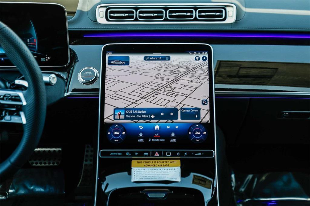 new 2026 Mercedes-Benz AMG S 63 E car, priced at $200,855