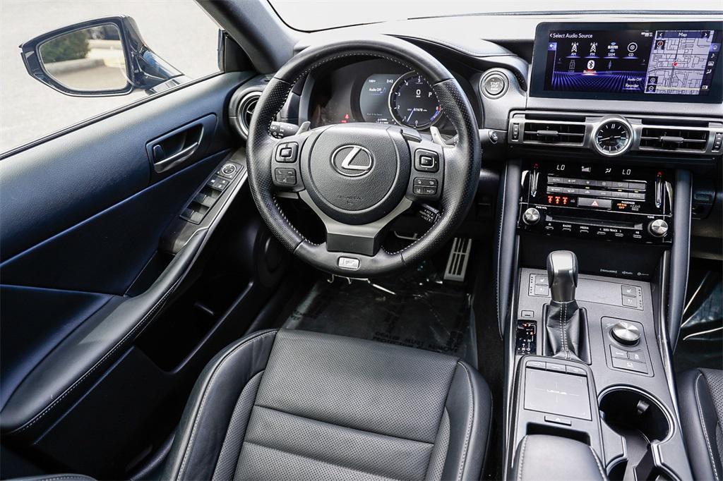 used 2021 Lexus IS 350 car, priced at $33,225