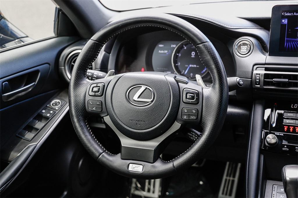 used 2021 Lexus IS 350 car, priced at $33,225