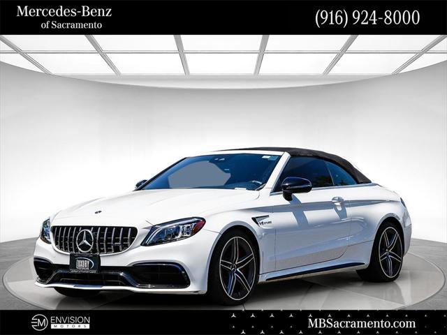 used 2020 Mercedes-Benz AMG C 63 car, priced at $64,995